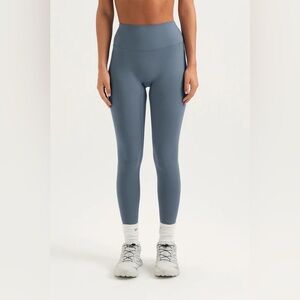 High-Waisted set active Blue Leggings
